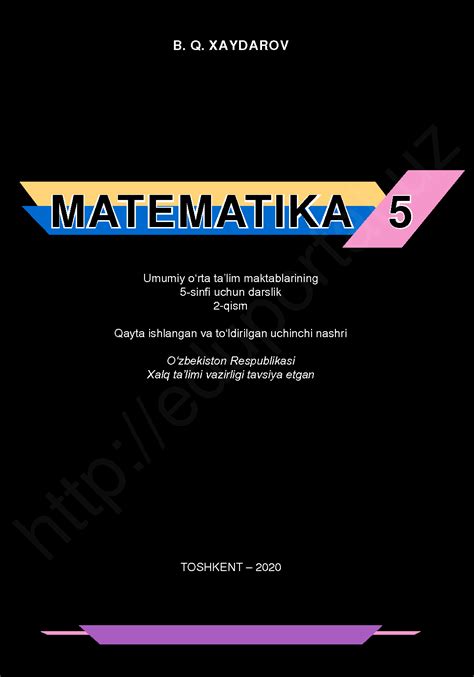 SOLUTION: Matematika 5 sinf 2 qism .